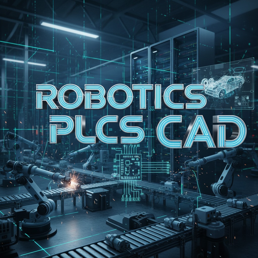 robotics, PLCs and CAD written withrelevant background